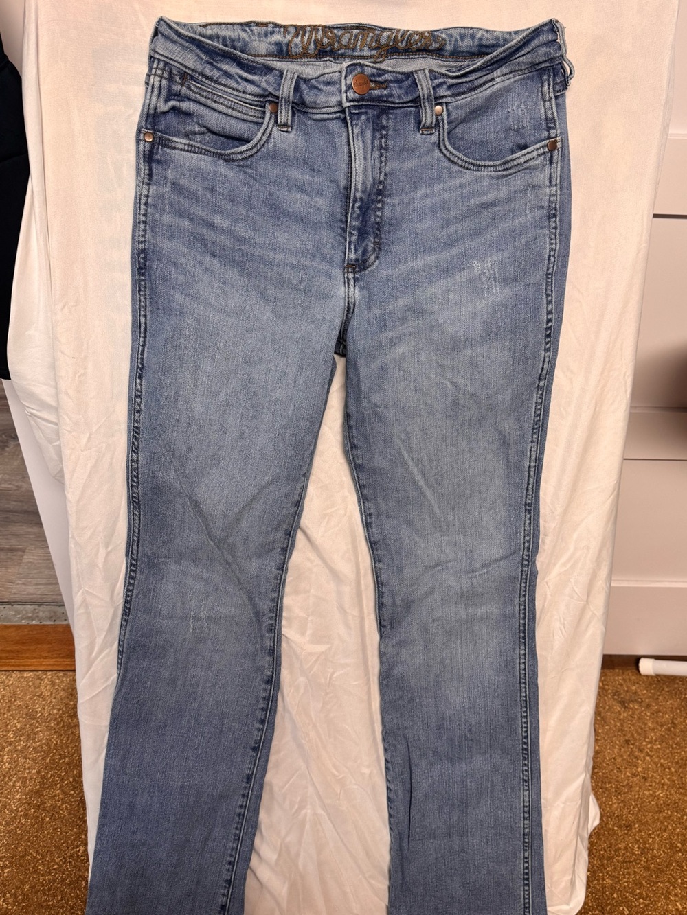 Wrangler Women's Light Blue Boot Cut Jeans